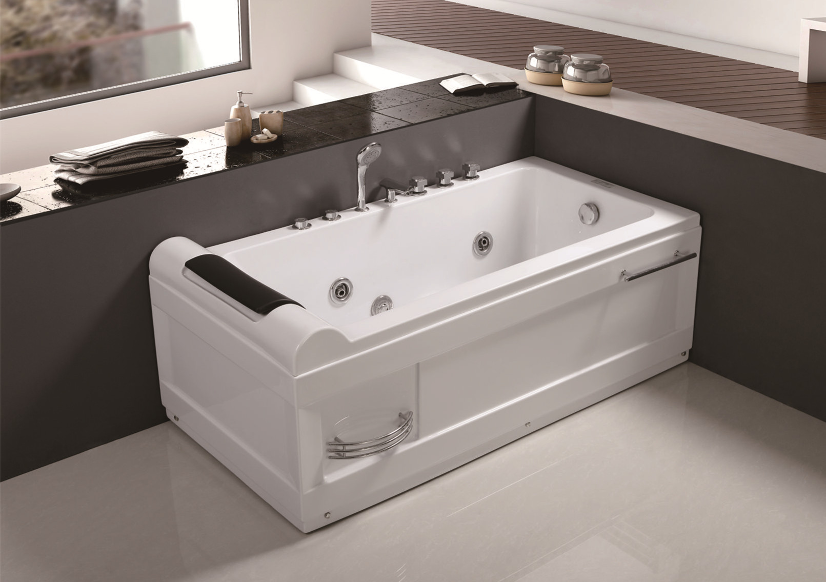 C-005 C-006 C-007 (L) ABS Luxury Glass Big Whirlpool Jetted Massage Bathroom Tub with Cheap Price for Sale.jpg