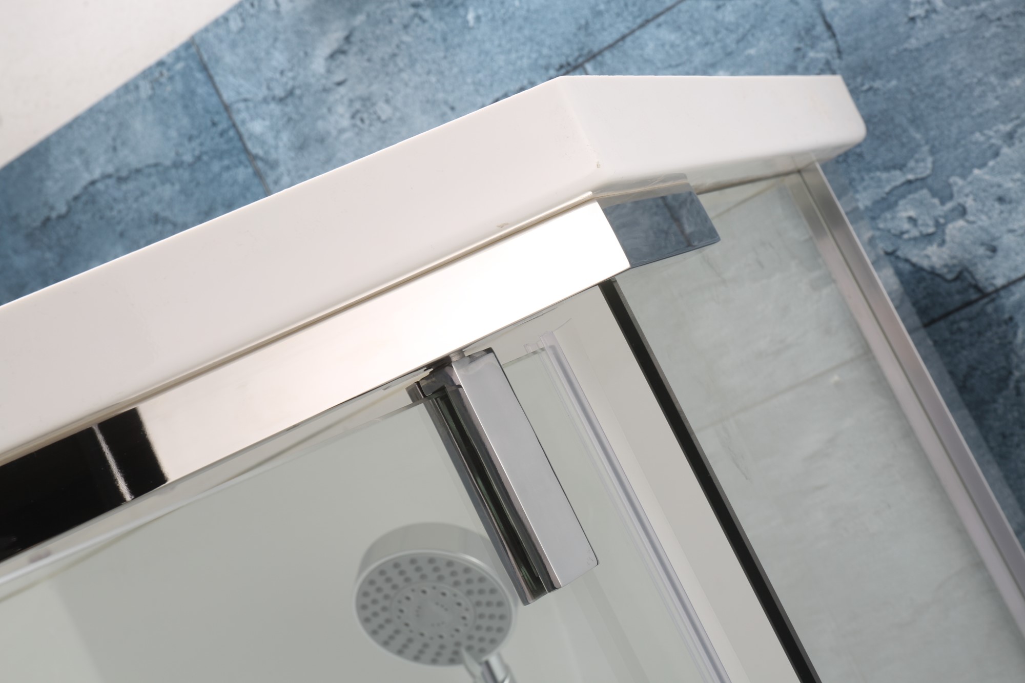 (1) YT-006--Diamond Shape Corner Shower Room with Hinge Glass Door_副本_副本.jpg