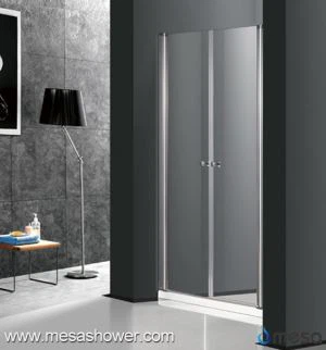 Contemporary Simple Design Struttura senza fili per il bagno Pivot Swing Shower Enclosure