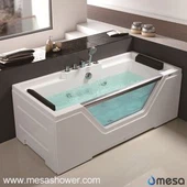 Vasca idromassaggio vasca da bagno con vasca da bagno a vapore