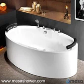 Basamento ovale in fibra di vetro semplice in acrilico da stand alone Vasca da bagno idromassaggio da vendere a prezzi convenienti