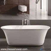 Vasca da bagno in acrilico con grande ovale classico grande ovale