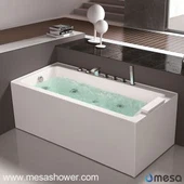 Moderno stile moderno Design Whirlpool angolo caldo Vasca idromassaggio jetted acrilico per la vendita