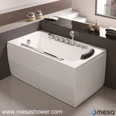 Vasca calda di vendita calda del bagno dell'acqua del settore di angolo di disegno per il prezzo poco costoso