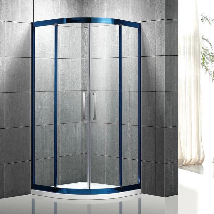 Recinzione per doccia scorrevole in acciaio inox