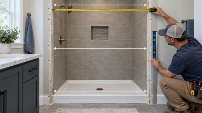 Come rimuovere in modo sicuro una porta della doccia in vetro