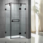 Recinzione per box doccia angolare in vendita con sedile