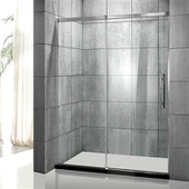 Disegni speciali di disegno Beautiful Rollers Door Doccia Scorrevole Frameless Con Prezzo Economico